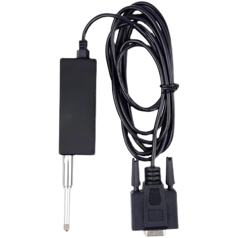 The new IP65 waterproof thousand-point grating displacement sensor is connected to PLC computer