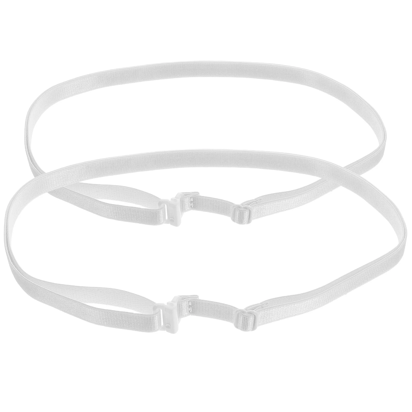 

2Pcs Women Elastic Invisible Waist Belt Adjustable Shirt Crop Tuck Band Seamless Slimming Tucking Band Universal Use Slim Fit