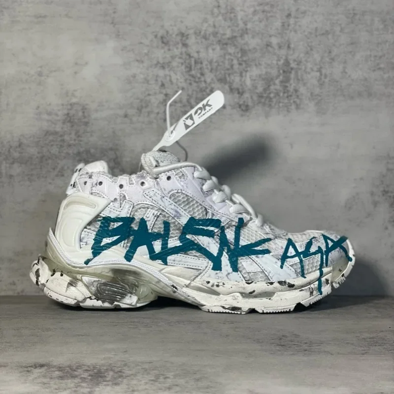 Designer high quality 24 new seven generations graffiti heightened men's and women's casual sports shoes