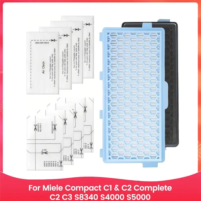 AA94-Фильтры для пылесосов: HEPA-фильтры и моторные фильтры для моделей Compact C1 и C2, Complete C2 и C3, S8340, S4000, S5000.