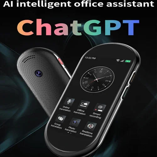 4G Smart Translator A10 Real Time Voice Translator Two Way Instant Language Translation Device for Travel Business