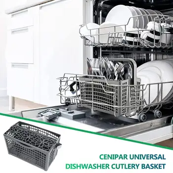 Diskmaskin Förvaringskorg för bestick Bestickhållare Knivar Gafflar Förvaringsställ för ///LG diskmaskin 8 best sales Dishwasher silverware basket - №3