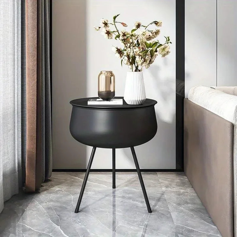 Thickening Nightstands for Bedroom Nightstand Personality Creative Wide Fashion Small Coffee Table Cute Artistic Table