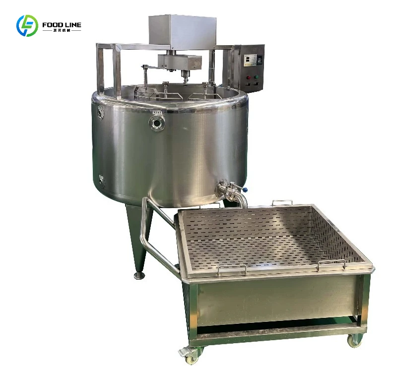 خزان تخمير الجبن 100 لتر عالي الجودة يمكن التحكم بدرجة الحرارة لإنتاج الجبن