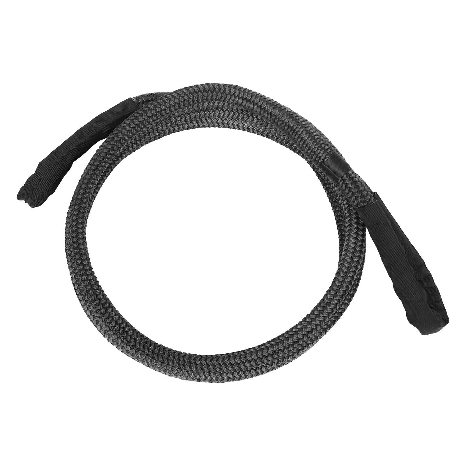 Trailer Rope 1 Inch * 20 Feet Breaking Force 48000 Pounds Black