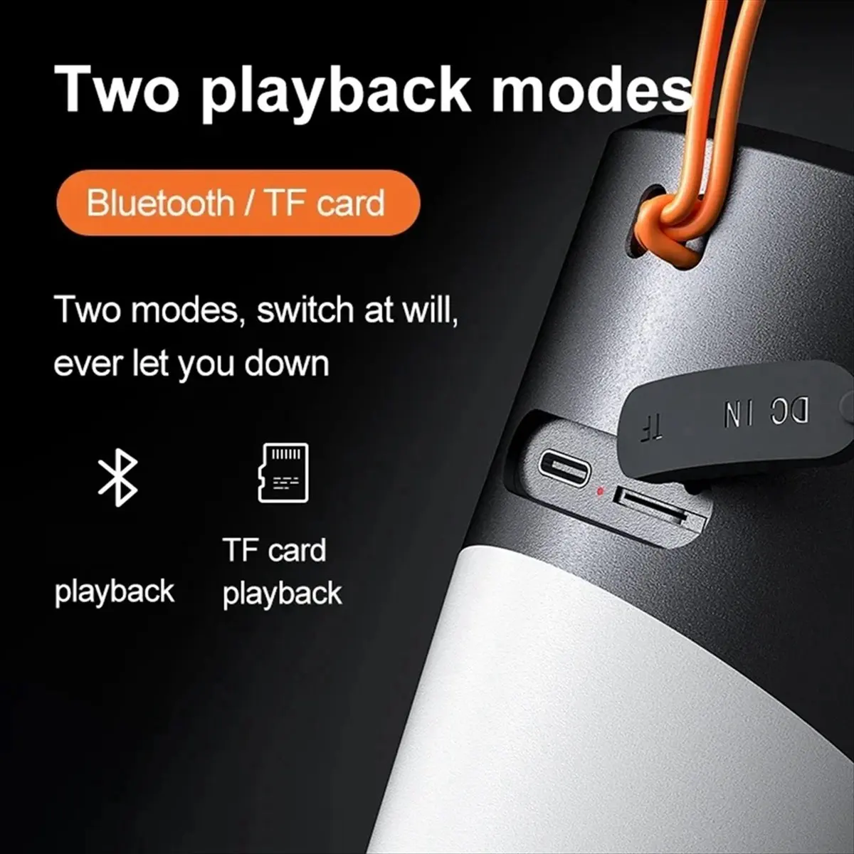 

【BUY NOW】Уличный сабвуфер Bluetooth-динамик IPX5 Водонепроницаемый TWS Динамик для кемпинга Настольный звуковой ящик с RGB Красочный светло-зеленый