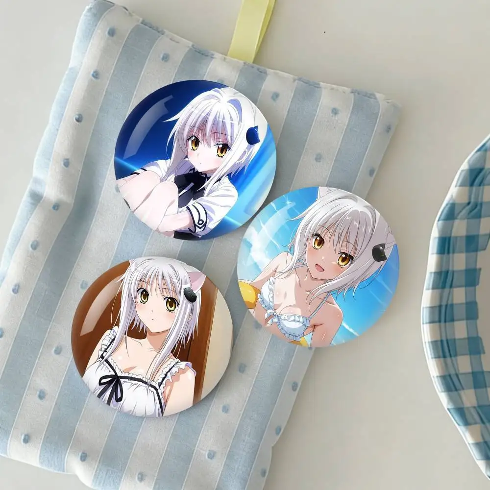 

H-High School DxD K-Koneko Toujou Badge Creative Pins Brooch for Bag Clothes Hat Decor Gifts Fans Collect