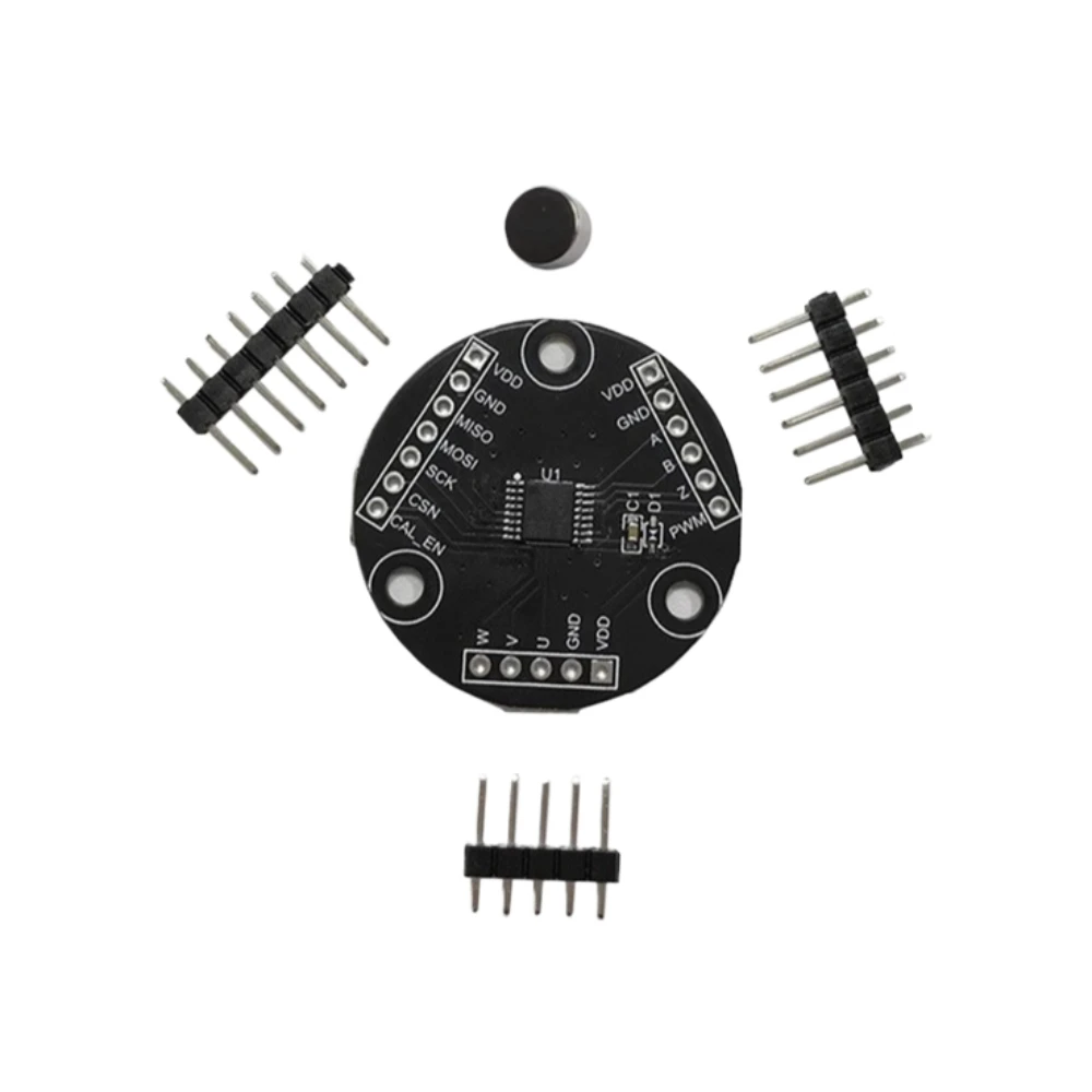 MT6826S High Precision High Speed Magnetic Encoder Module ABZ UVW Output for Servo Motor Angle Measurement
