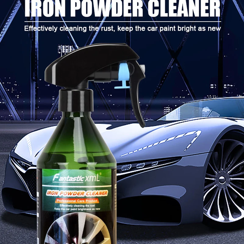 260ml Fantastic Xml Remove Iron Powder Spray Liquid Rust Removal Effectively Car Cleaning Products Wheel Hub Cleaner