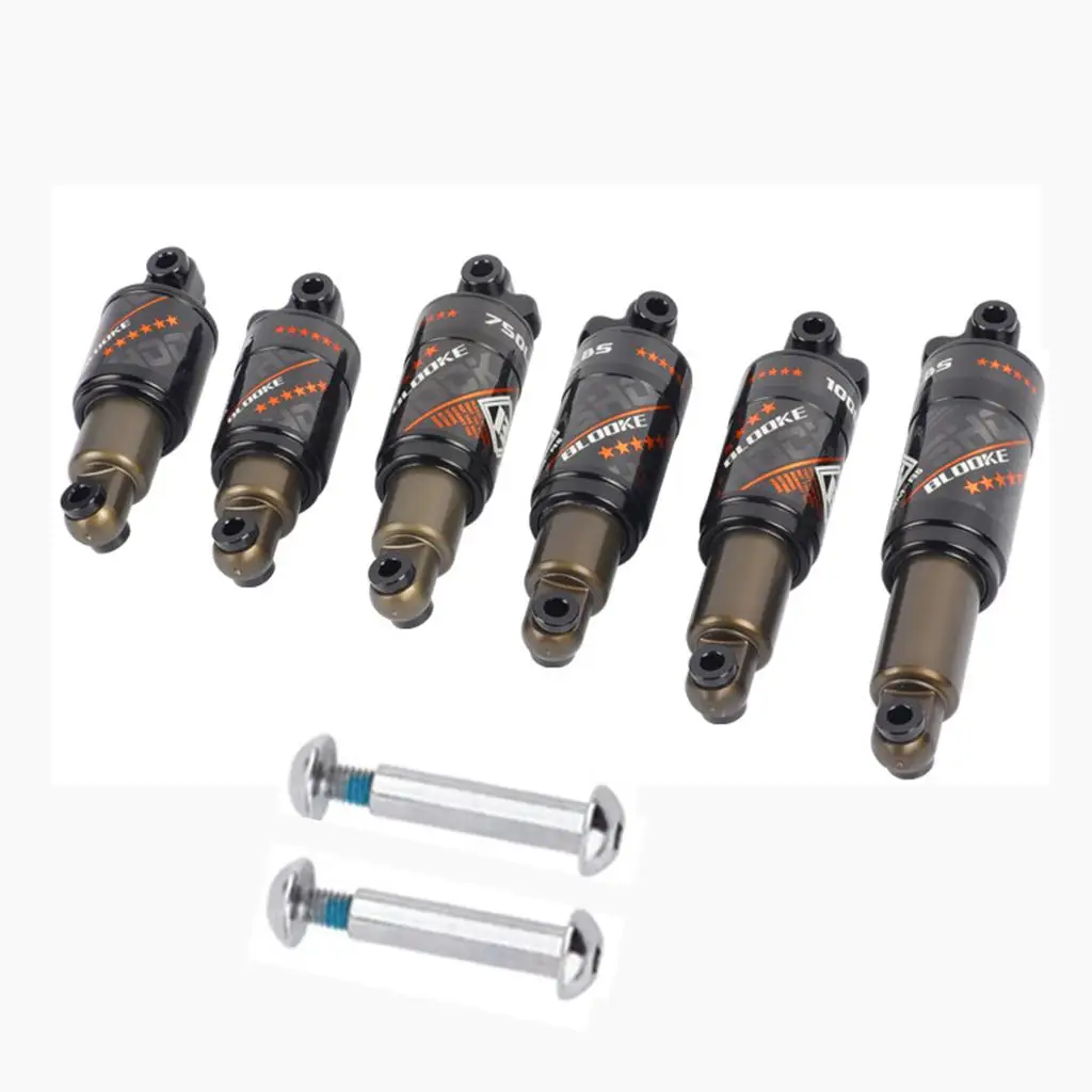 Mountain Bike Refitting Rear Shock Absorber 120mm Durable Aluminum Alloy Bike Shock Absorbers for Urban Scooter