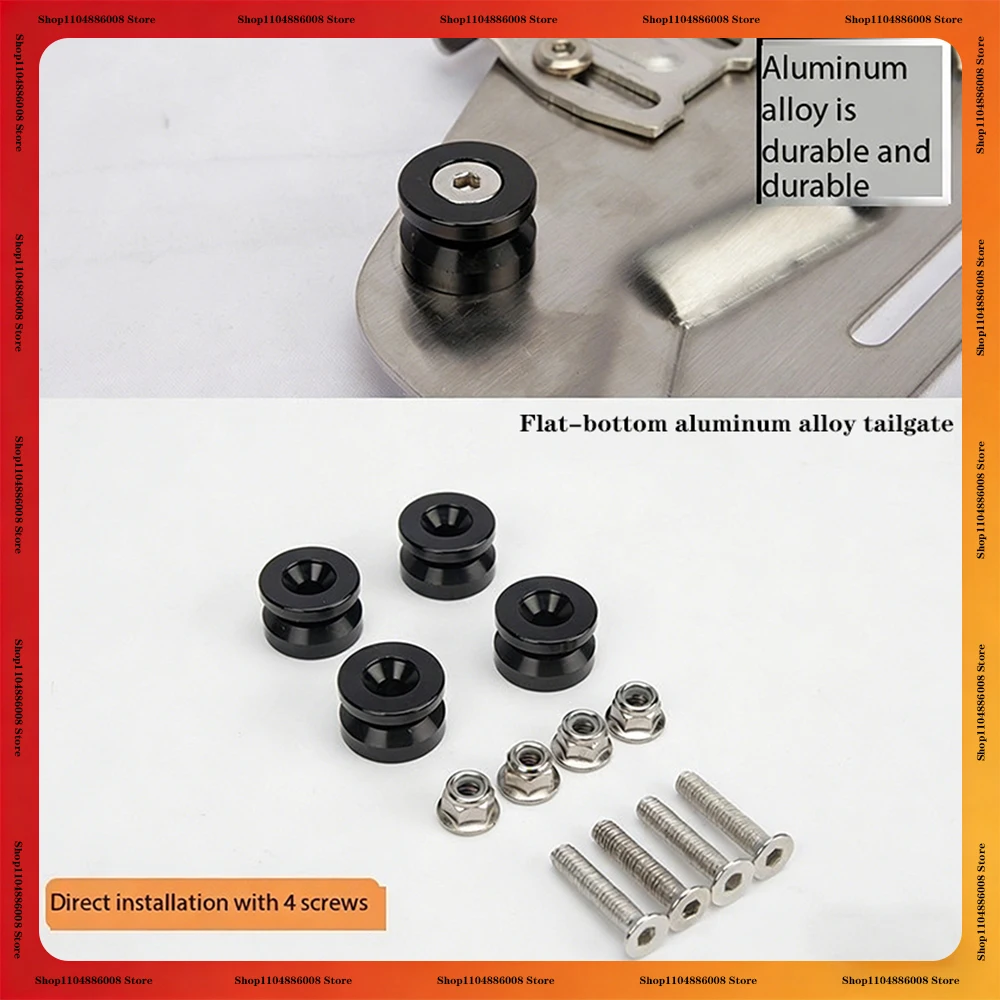 

Motorcycles Trunk Bushing Pad Spacers Buckle Universal Top Rear Luggage Box Tailstock Bottom Plate Screws