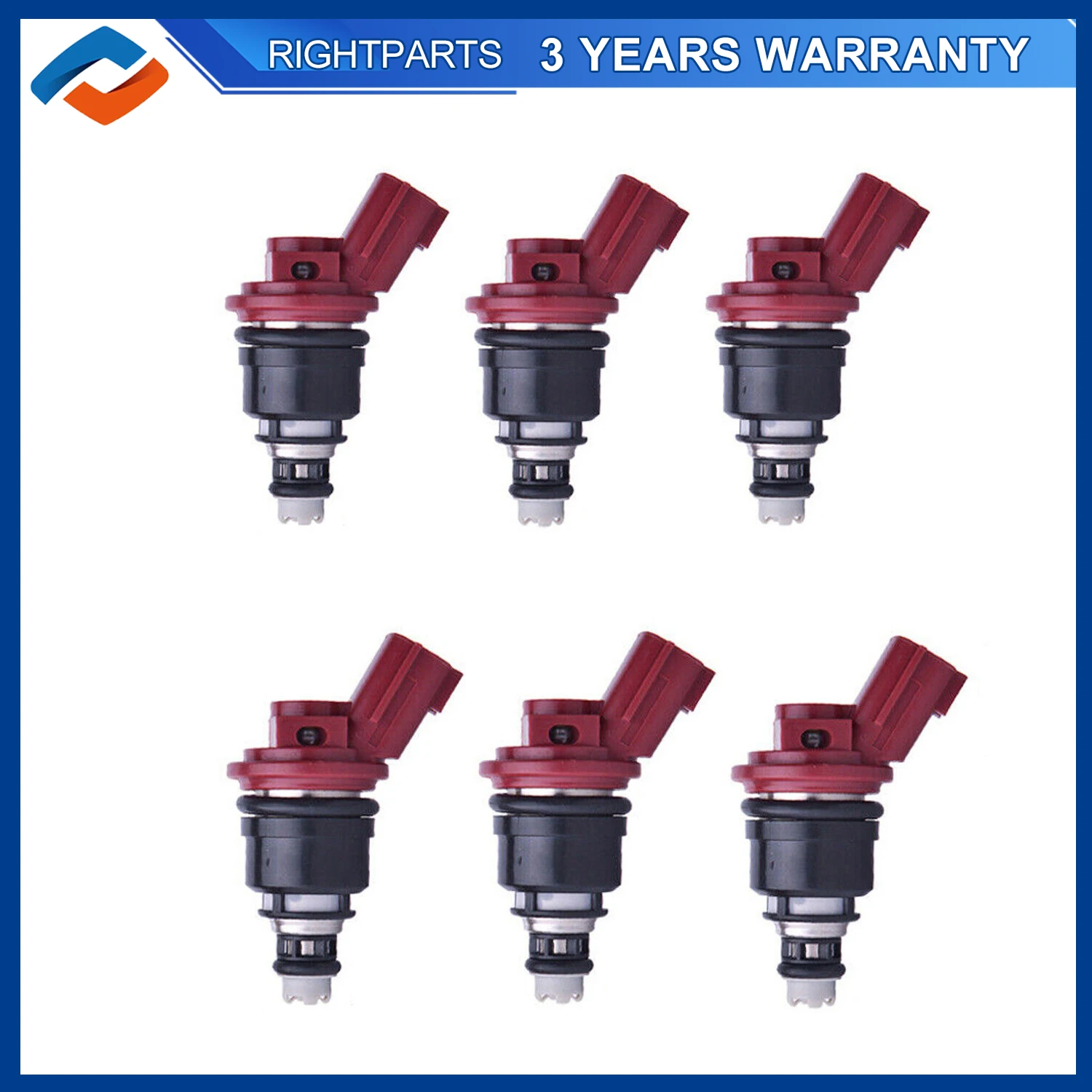 

6PCS Fuel Injectors for Nissan Maxima 3.0L V6 1992-1999 16600-96E01 1660096E01