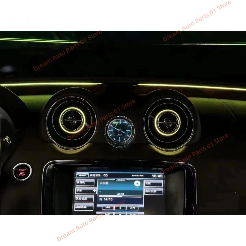 Ambient Light For Jaguar XJ XJL 2010-2019 64-color Door Light Guide Strip Instrument Panel Luminous Decorative Panel Auto parts