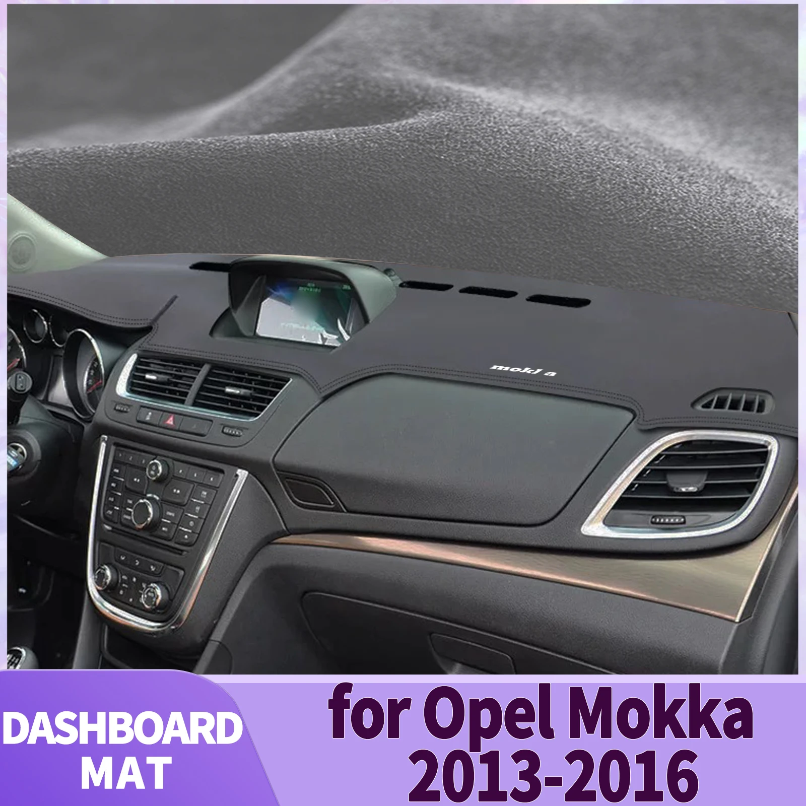 

fit for Opel Vauxhall Mokka 2013 2014 2015 2016 Car Accessories Dashmat Dashboard Cover Pad DashMat Sunshade Protective Carpet