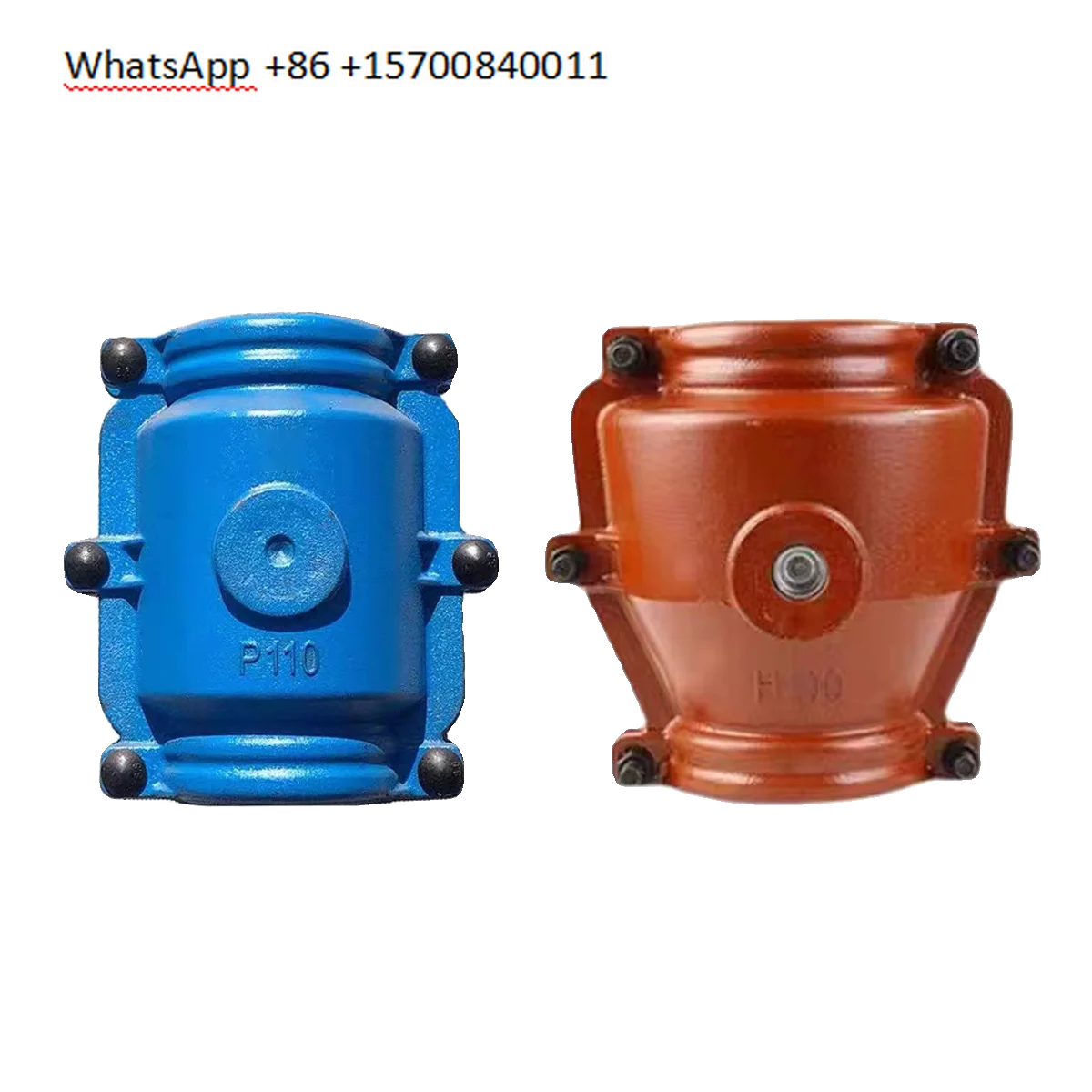 Socket port, Huff section, big belly repair connection, plugger at the joint, cast iron pipe big head hoop