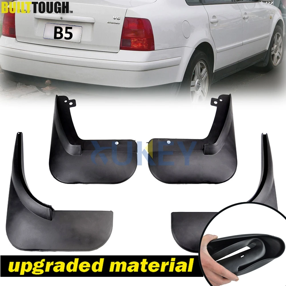 Set Mud Flaps For VW Passat B5 / B5.5 1998-2004 Mudflaps Splash Guards Front Rear Mud Flap Mudguards 2003 2002 2001 2000 1999