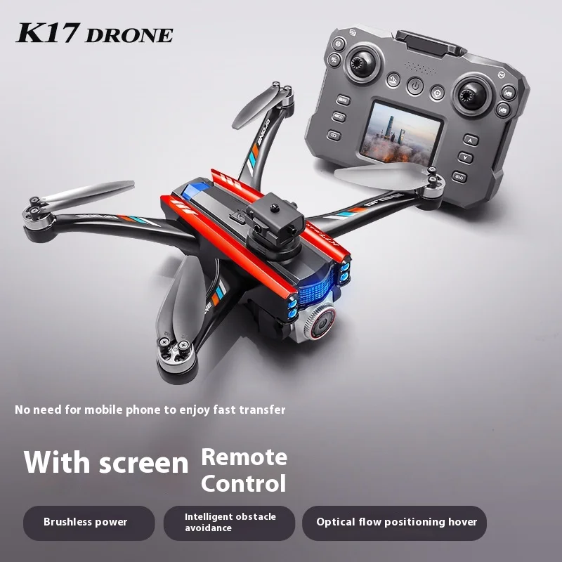 

K17max 2.4G HD Aerial Photography UAV with Four-Sided Obstacle Avoidance Brushless Remote Control Aircraft for Children
