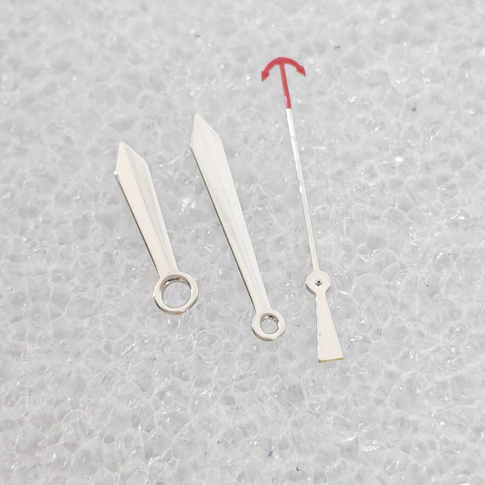 NH35 Hands Anchor-shaped Second Hand Without Luminous Pointer Three-Needle Accessories for NH35/NH36/4R/7S Movement Watch Hands