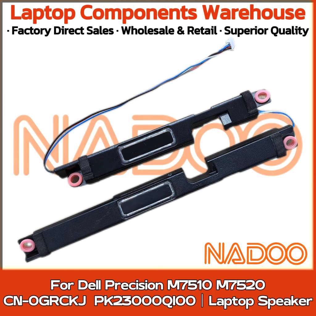 New Original Laptop Notebook Speaker For Dell Precision 7510 M7510 7520 M7520 built-in speaker horn audio CN-0GRCKJ  PK23000QI00