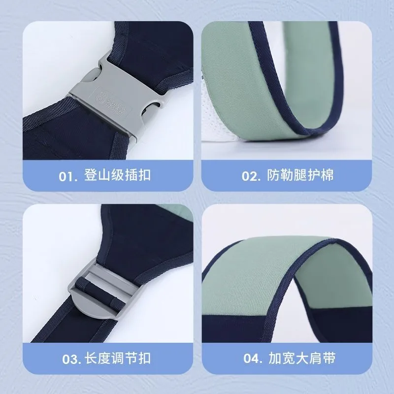 Ajustável Baby Carriers Strap, Sling com Clip para Bebês, Toddlers, Multifuncional Shoulder Carrier, Confortável