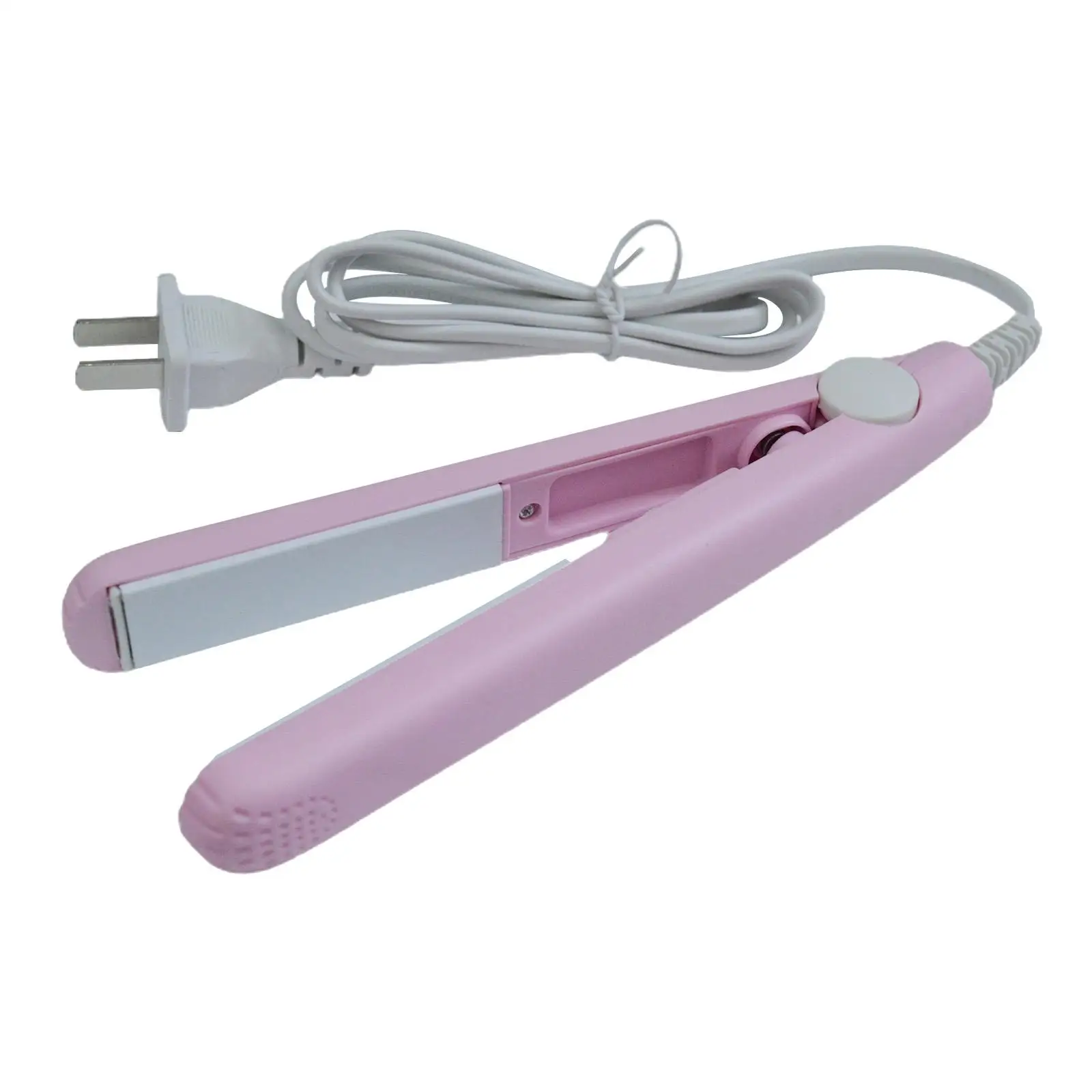 Portable Mini Hair Straightener Flat Iron Curler DIY Hair Styling