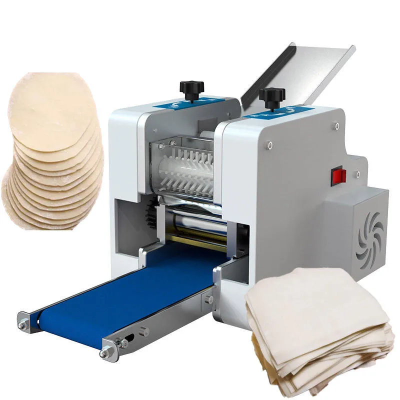Automatic Pizza Press Leather Dough Press Pita Bread Roti Automatic Round Dumpling Flour Machine