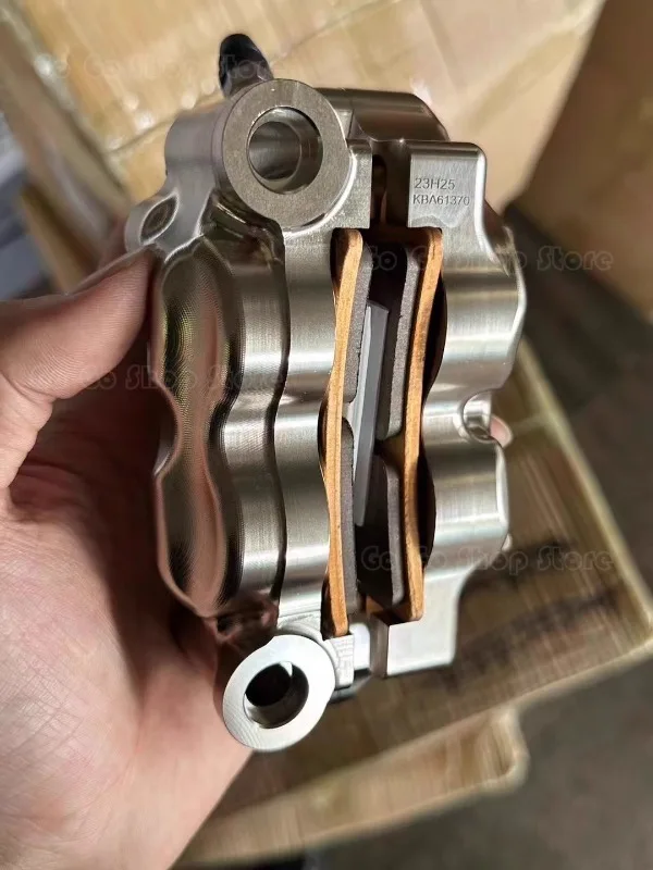 Gp4 rx brake caliper 100/108 locking point with encoded triangular blade pattern