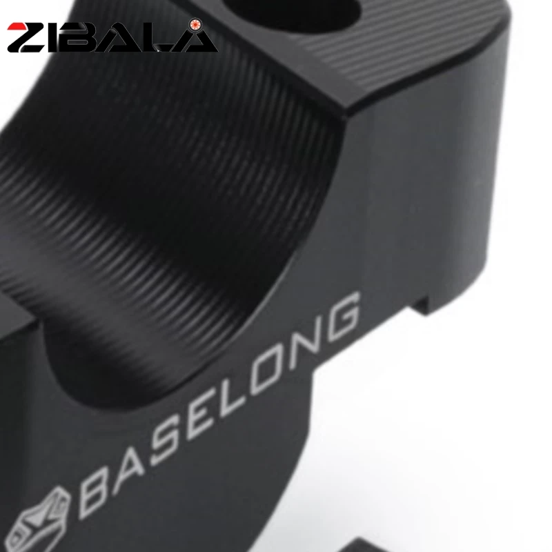 

2025-2026 Motorcycle Handlebar Risers +20mm Mount Handle Bar Clamp Rise Extend Adapte For Suzuki GSX-S1000 GSX-S1000F 2016-2024