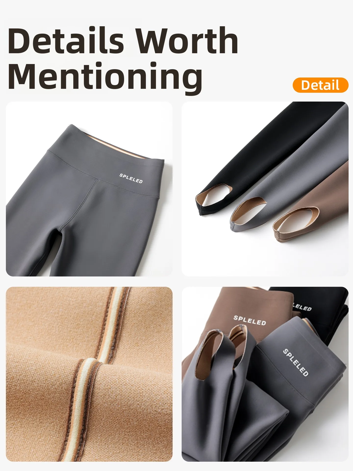 Women's High-Waist Fce Lined Yoga Fitn Pants Winter Base Layer Tummy Control ark Bite Pants Casual Long Trousers