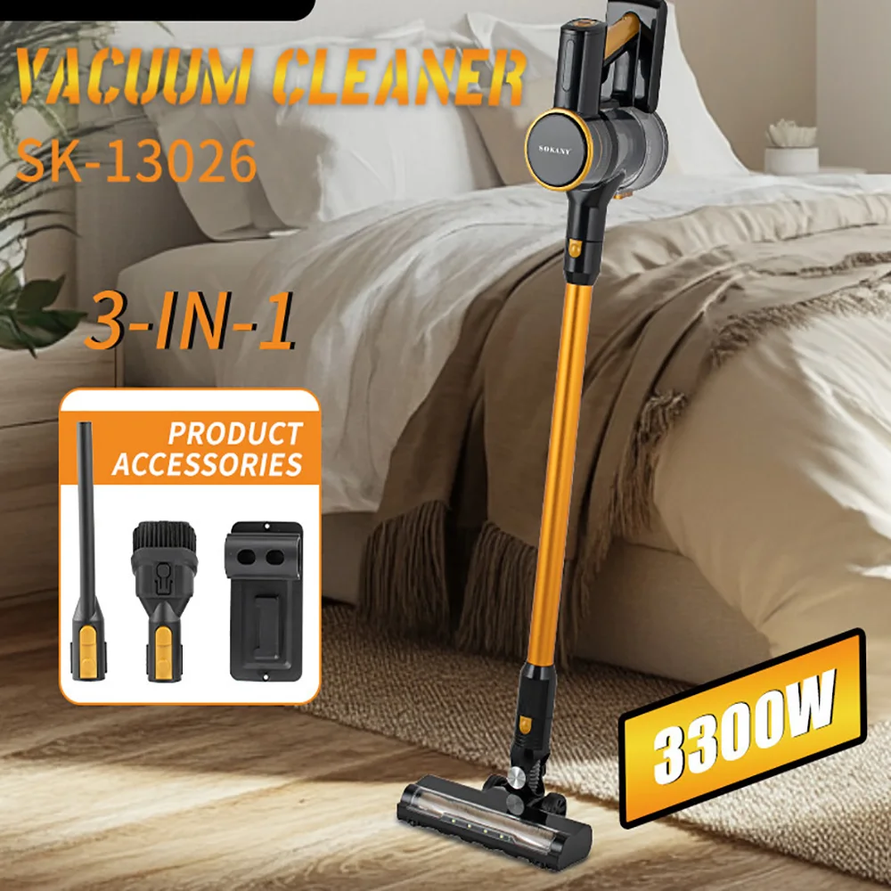 Home Cordless Vacuum Cleaner - Handheld & Multi-Surface Heavy Duty Cleaning Machine for Carpet, Floors, Windows and Cars