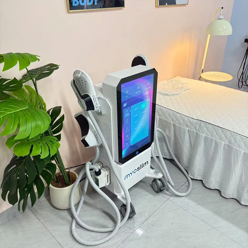 

Nova MYOslim 6500W EMS Machine Professional HI-EMT RF Beauty Equipment for Body Sculpting Fat Burning Muscle Toning Weight Loss