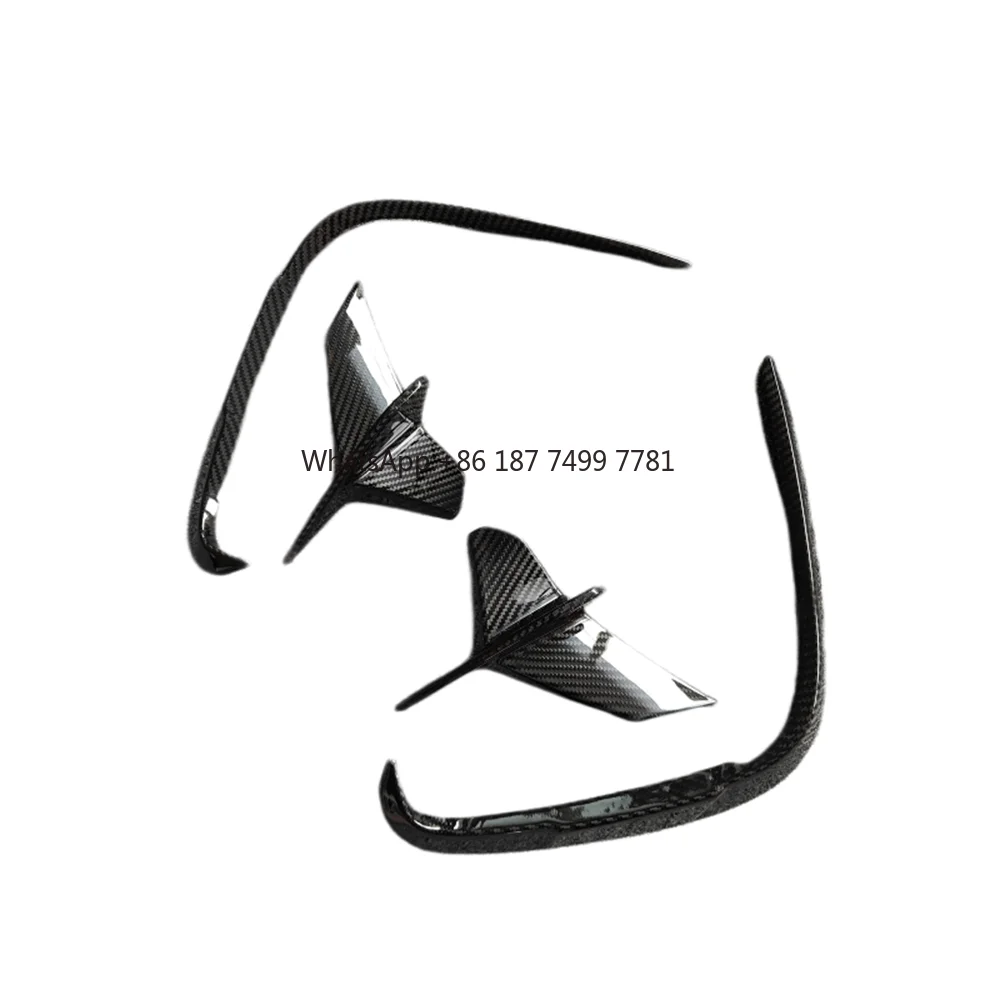 

Dry Carbon Fiber TK Style Rear Bumper Ventilation Cover Decoration for . 8 Series G14 G15 G16 Body Kit