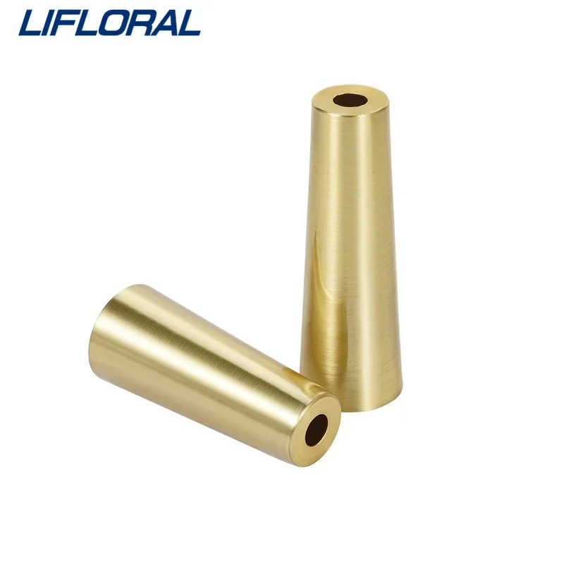 

4 шт., 100 мм, мебельный железный чехол для ног, медный наконечник, цилиндр для стола, стула/коническая крышка, защитный коврик, нижний защитный коврик, железный чехол для ног