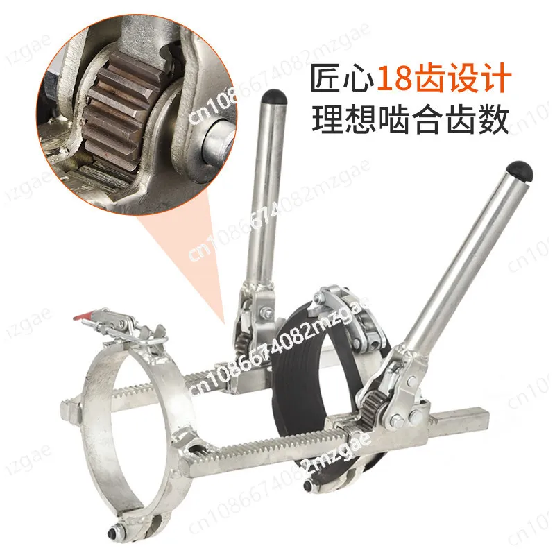 pp pipe installer silent pipe tensioner hdpe straight pipe flexible socket pp silent drain butt fastener
