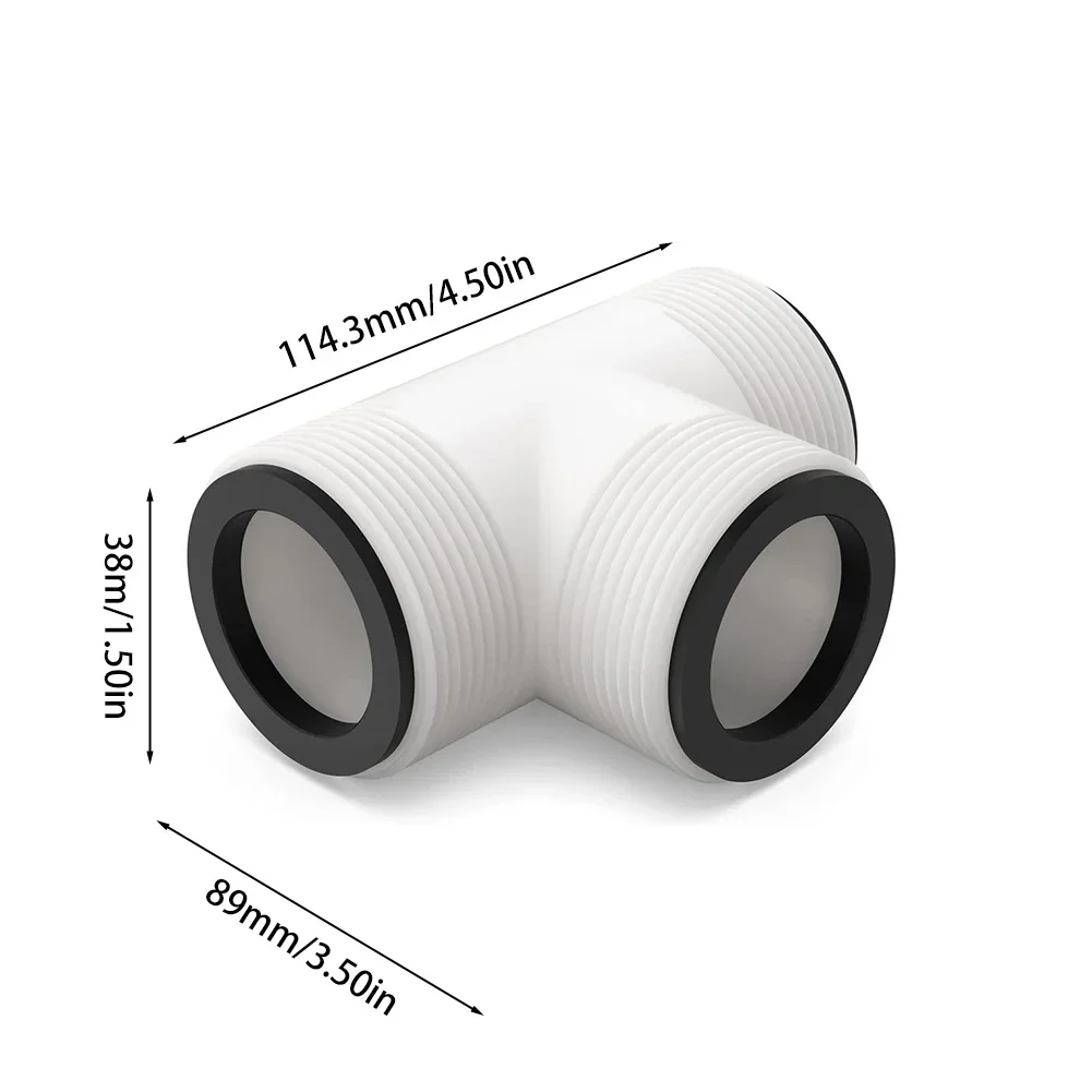 1-5 قطعة خرطوم تمديد محول ل انتكس كولمان سبليت خرطوم المكبس صمام 1.5 بوصة حمام سباحة موصل الفاصل خرطوم محول #6