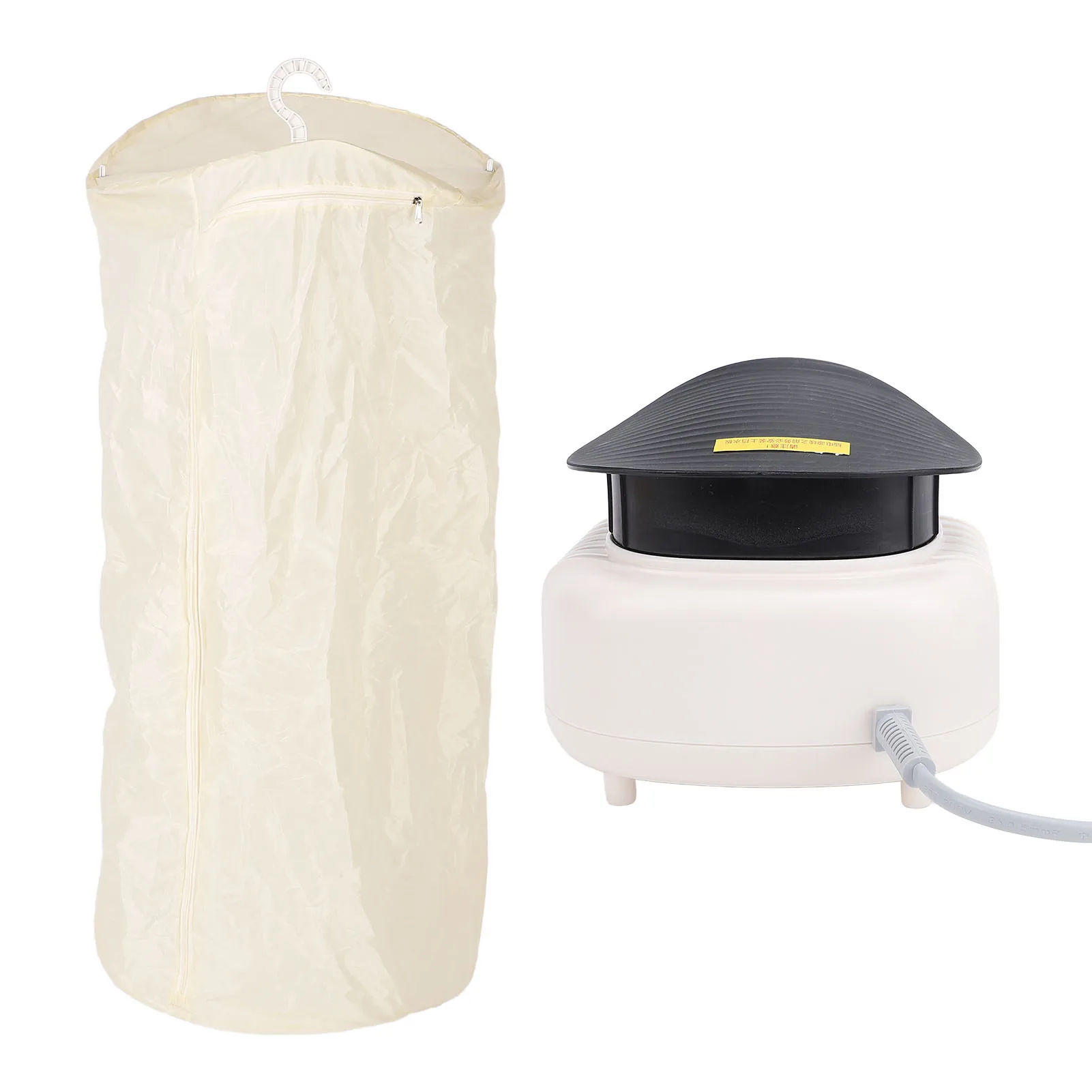 مجفف ملابس محمول بقدرة 800 وات - آلة تجفيف سريعة مدمجة وقابلة للطي مع شاشة رقمية، مثالية للسفر والمنزل والشقة