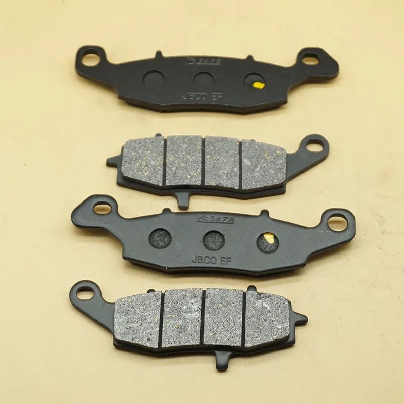 For KAWASAKI ER-6F EX650 2006-2011 ER-6N ER650 2006-2016 ER-4N 400 2011-2013 Motorcycle Front Rear Brake Pads Kits