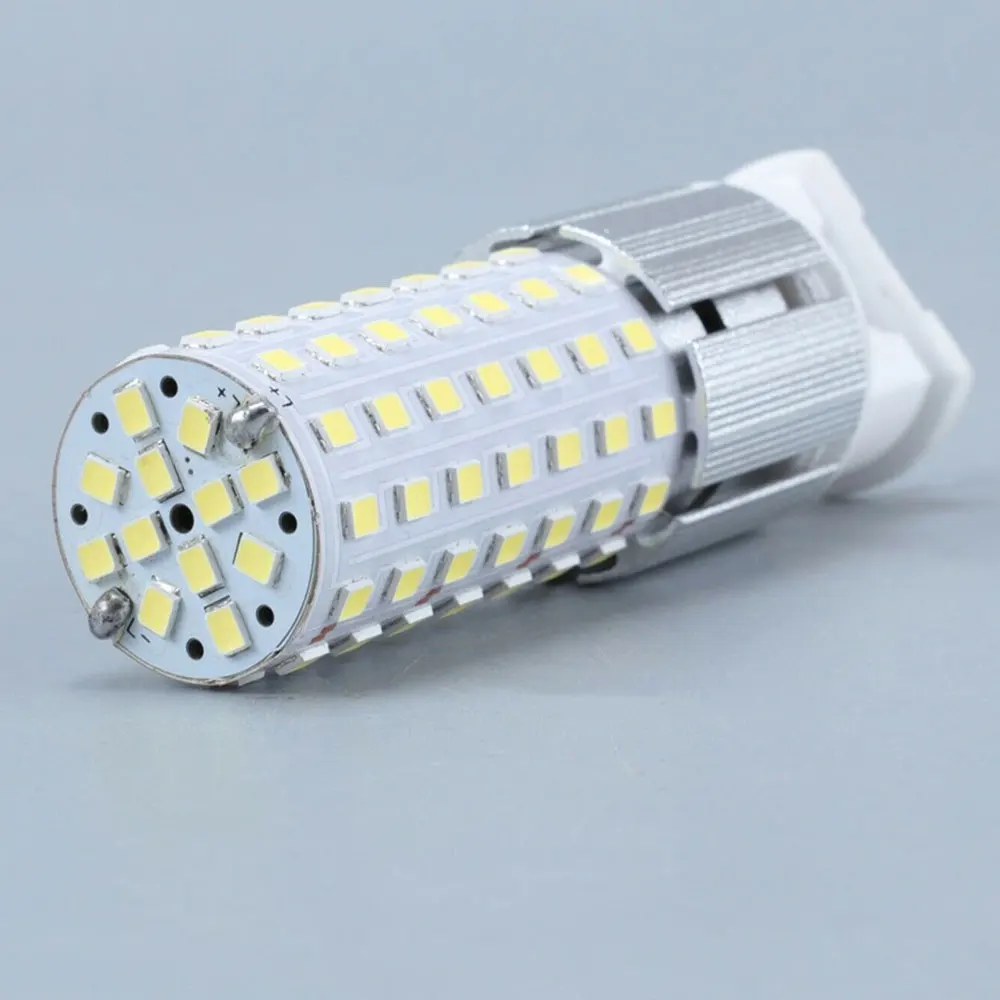 10PCS 15W 96LEDs LED 옥수수 전구 헤드라이트 램프 장비 백색 램프 슈퍼 할로겐 밝은 각도 G12 기초 Smd2835 360 빛