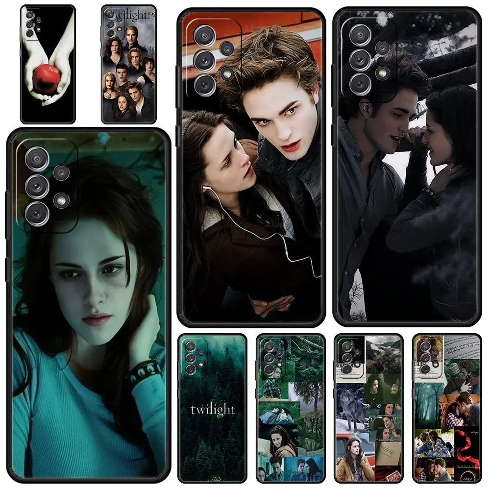 Phone Case For Samsung Galaxy A15 A13 A51 A71 A41 A31 A21S A03S A05 A12 A32 A52 A23 A25 A33 A53 A73 5G Cover Twilight Saga