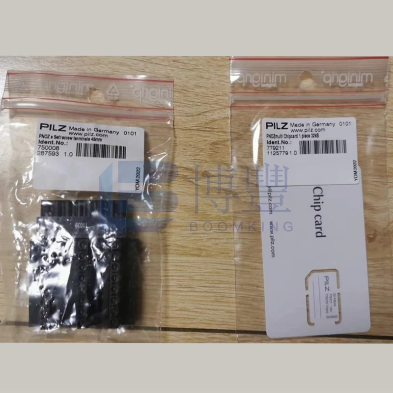 

Set1 screw terminals 45mm 750008 Set1 spring loaded terminals 45mm 751008 750004 751004 PNOZmulti Chipcard 779212/779211/779201