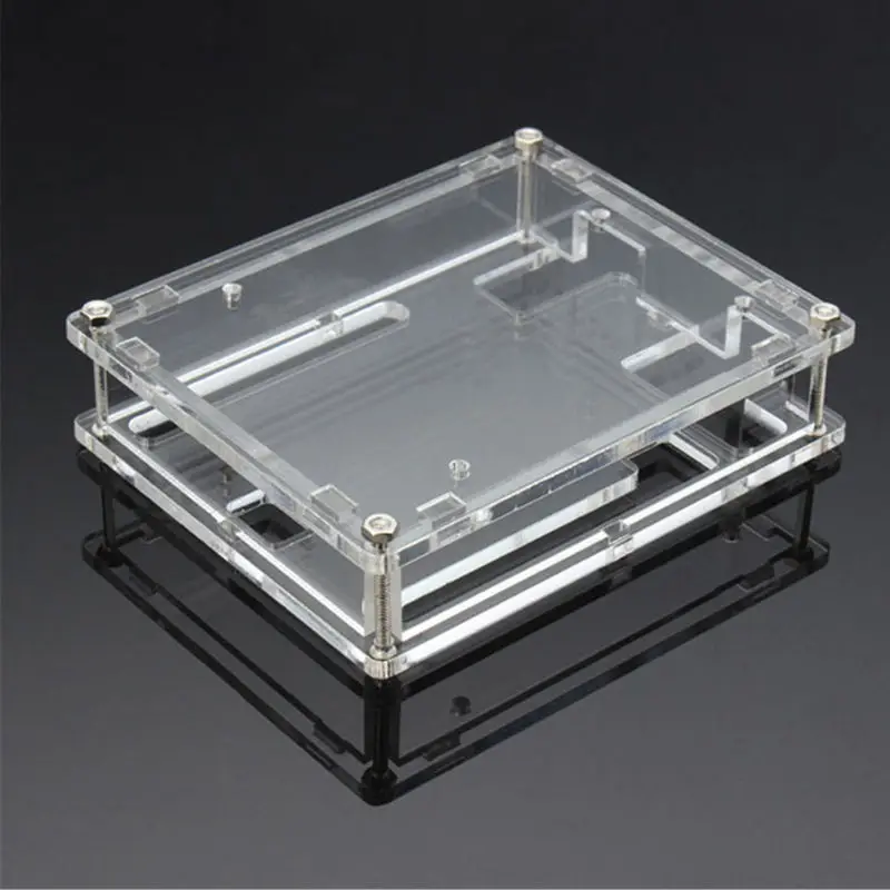 Box Enclosure Transparent Case for Arduino UNO R3