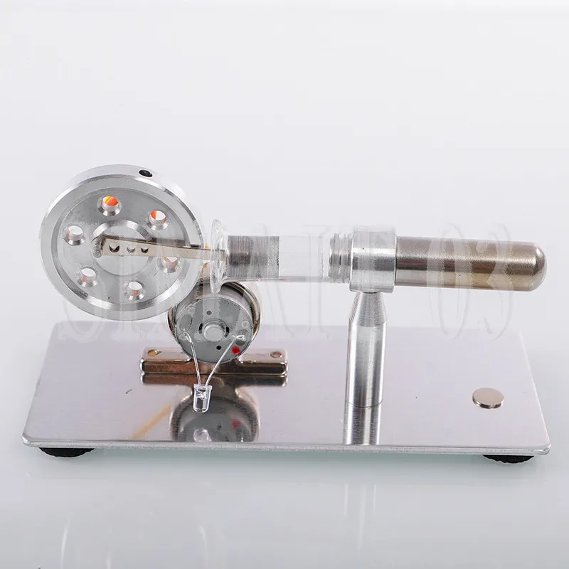 Stirling Engine Model Heat Engine Teaching Aids Ornaments Technology Power Engine Toys Mini Gifts