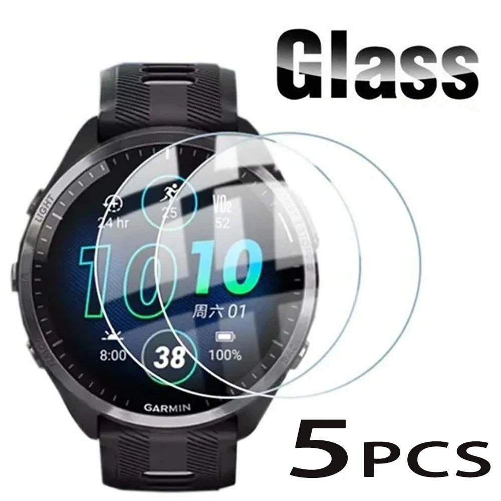 Tempered Glass for Garmin Forerunner 265 645 245 MUSIC 965 265 165 945 735XT 935 220 225 230 235 620 630 Watch HD Protector Film