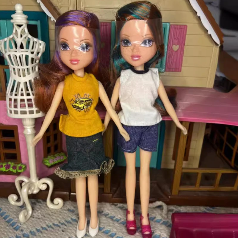 

Random Type 27cm Girls Doll Set 5 Joints Movable with Clothes Suit Dress Up Toys for Children