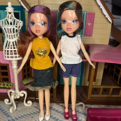 Random Type 27cm Girls Doll Set 5 Joints Movable with Clothes Suit Dress Up Toys for Children