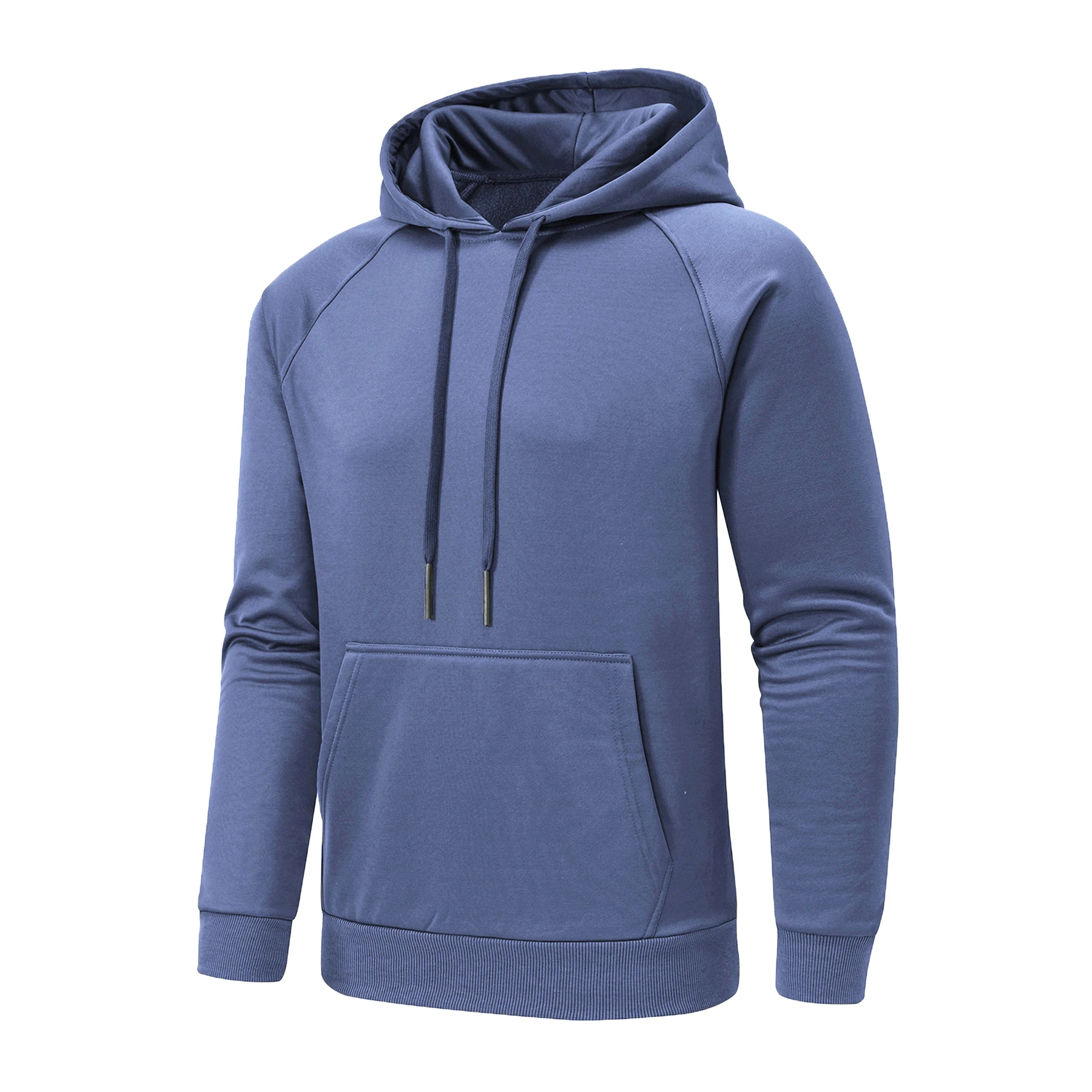 Men's Casual Hoodies Pullover Cozy Fleece Hooded Sweatshirt Hoodie Athletic Sweatshirts with Kanga Pocket