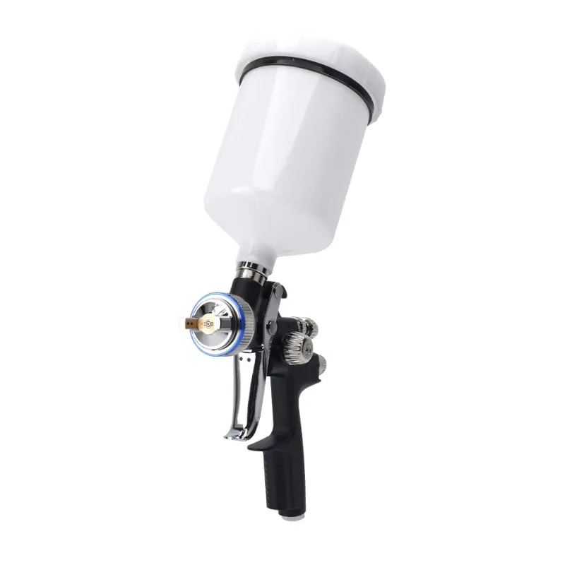 المصنع مباشرة 1.3 مللي متر فوهة HVLP بخاخ طلاء الهواء الصغير البخاخة هوبر الطلاء بندقية رذاذ للسيارات السوداء