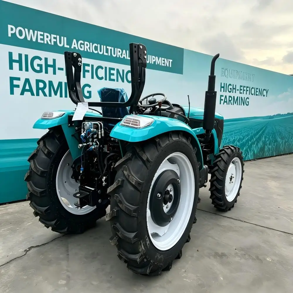80HP 4WD Large Agricultural Tractor High Performance Farm Wheel Tractor for Sale