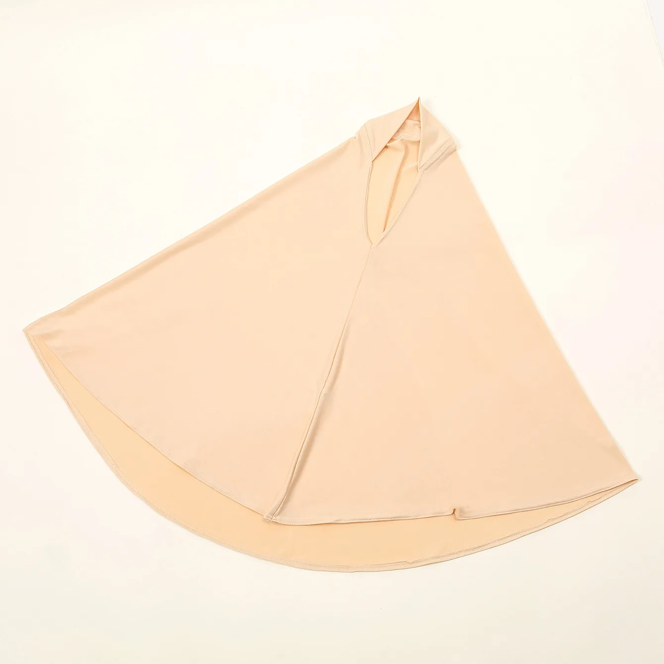 Moslim dunne sjaal, Maleisische hoofddoek, kristallen linnen effen kleur basissjaal, ademend, vergrote versie, zonnescherm, dames sluier sjaal