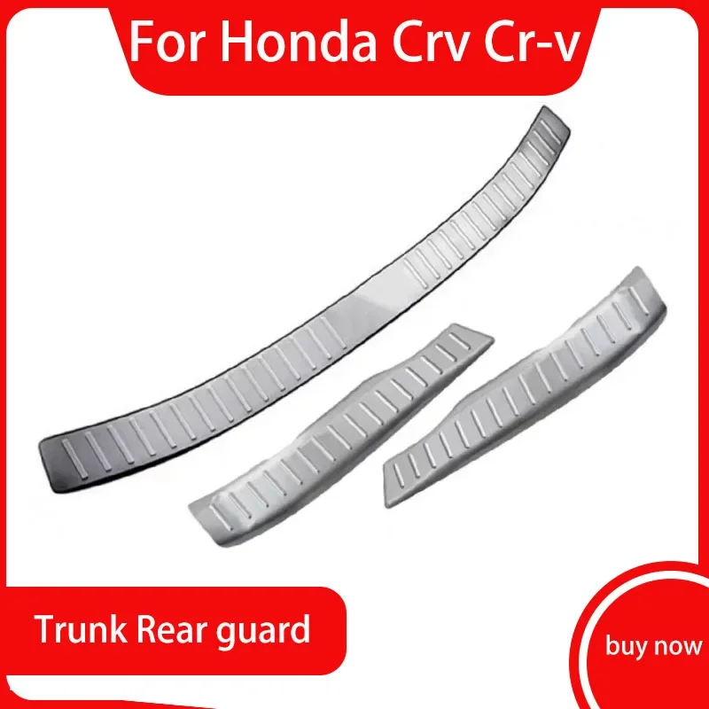 

Защита для заднего бампера из нержавеющей стали для Honda Crv Cr - v 2007-2011, протектор для заднего бампера, Накладка для протектора, пороговые педали, Стайлинг